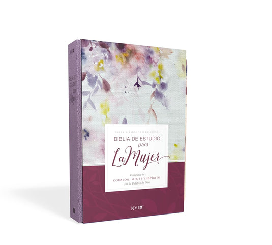 Biblia de Estudio para la Mujer NVI, Tela lila