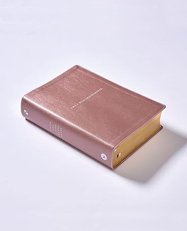 Cargue la imagen en el visor de la galería, Santa Biblia NBLA, Ama a Dios Grandemente, Interior a cuatro colores, imitación piel oro rosa
