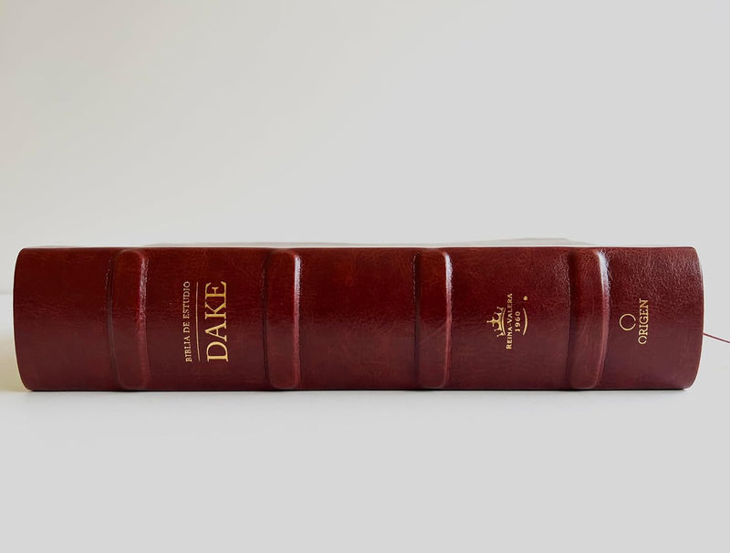 Cargue la imagen en el visor de la galería, Biblia de Estudio Dake RVR 1960, piel marrón

