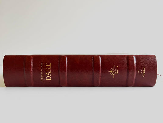 Biblia de Estudio Dake RVR 1960, piel marrón