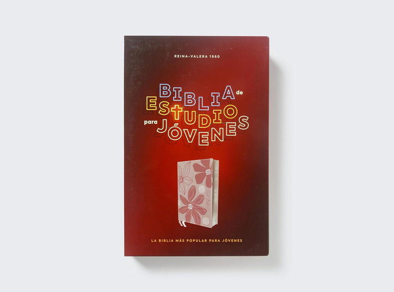 Cargue la imagen en el visor de la galería, Biblia de estudio para jóvenes RVR 1960, imitación piel rosa
