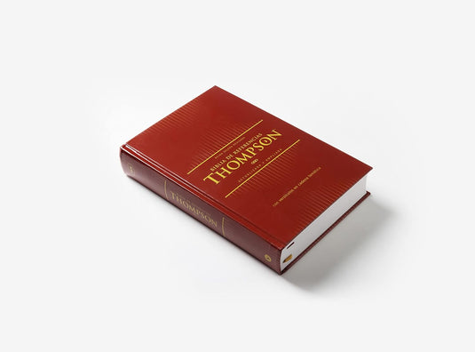 Biblia de Referencia Thompson RVR, Tapa dura