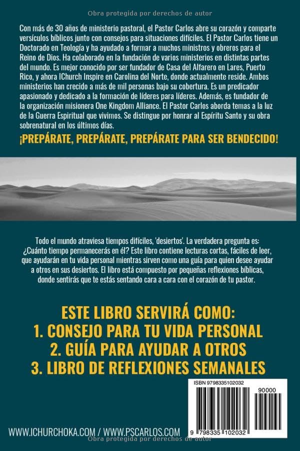 Cargue la imagen en el visor de la galería, Pasando por el desierto: Del corazón de un Pastor
