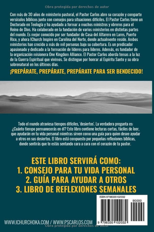 Pasando por el desierto: Del corazón de un Pastor