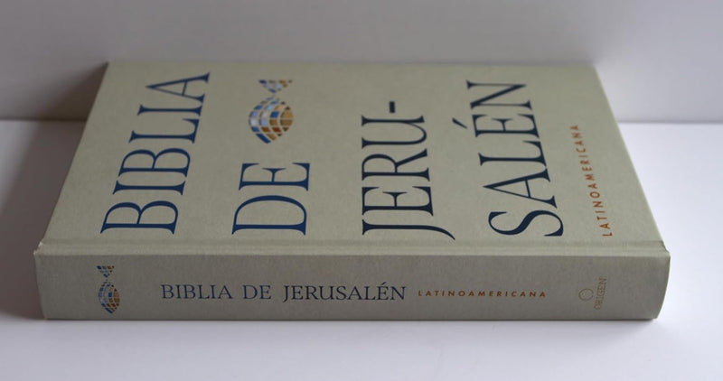 Cargue la imagen en el visor de la galería, Biblia de Jerusalén Latinoamericana, tapa dura, edición clásica color arena
