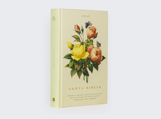 Biblia Premio y Regalo RVR 1960, Letra grande, Tapa dura Floral