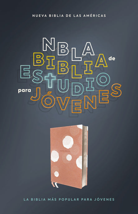 Biblia de Estudio para Jóvenes NBLA, Leathersoft, Durazno, Comfort Print