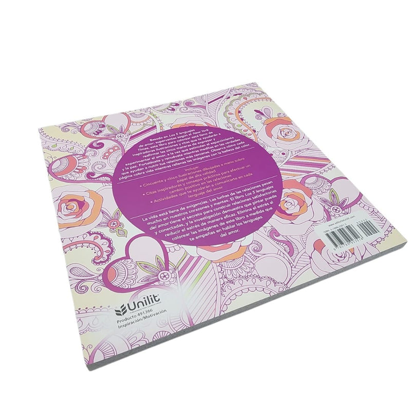 Cargue la imagen en el visor de la galería, Los 5 lenguajes del amor:  Libro para colorear
