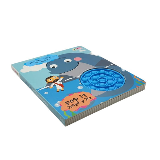 Aventuras bíblicas en el mar. Libro POP-IT (Colección Lee y Juega)