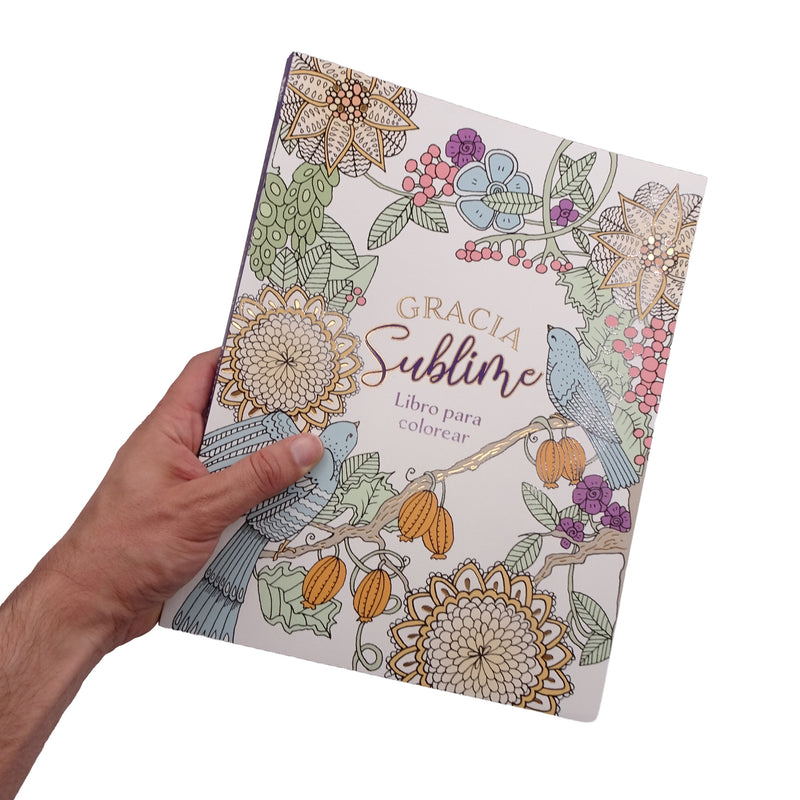 Cargue la imagen en el visor de la galería, Gracia Sublime: Libro para colorear
