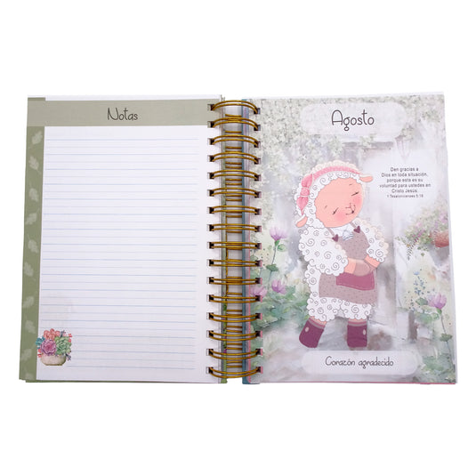 Agenda Isabella 2026 (diseño uvas)