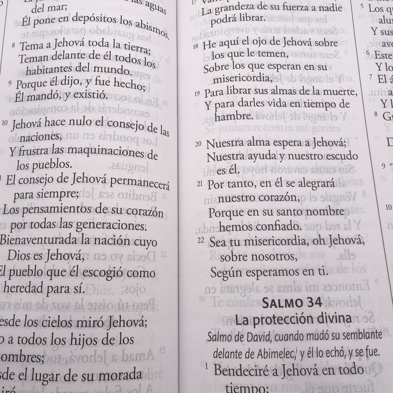 Cargue la imagen en el visor de la galería, Biblia ultrafina RVR 1960, Letra Súper Gigante, símil piel negra
