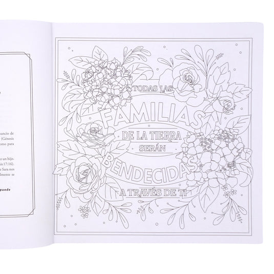 Las mujeres de la Biblia nos hablan. Libro para colorear