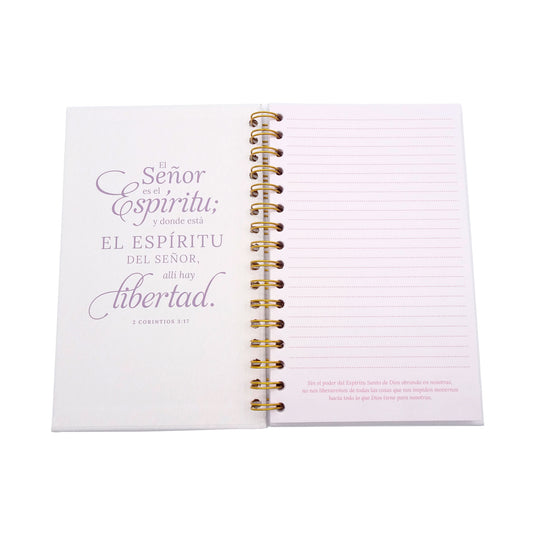 Libreta El poder de la mujer que ora: Una vida rendida al Espíritu