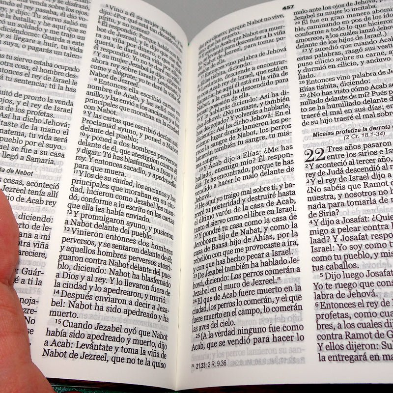 Cargue la imagen en el visor de la galería, Biblia de Bolsillo RVR 1960, imitación piel verde flores y mariposas
