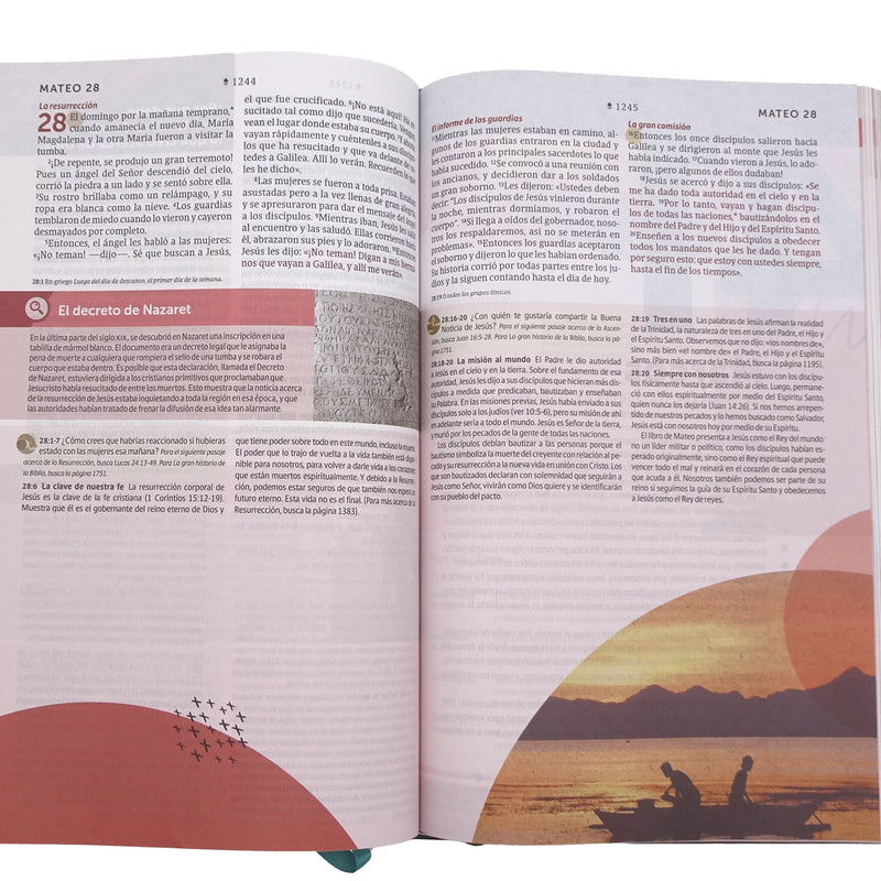 Cargue la imagen en el visor de la galería, Biblia de estudio del Diario Vivir para jóvenes NTV, con Filament, tapa dura
