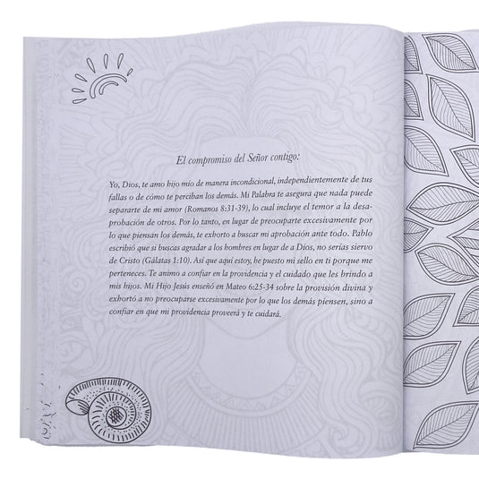 ¡No temas!: Libro para colorear