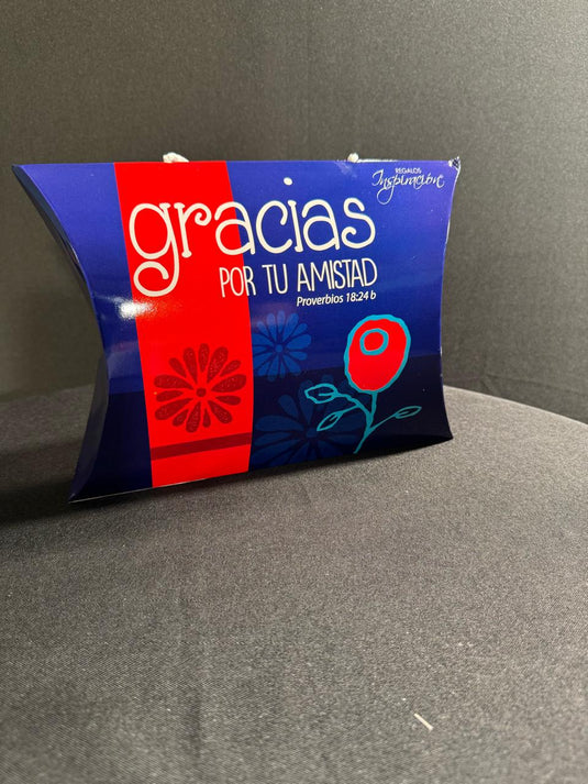 Caja Sobre pequeña para regalo - Inspiración Gracias por tu amistad