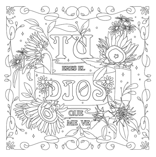 Las mujeres de la Biblia nos hablan. Libro para colorear