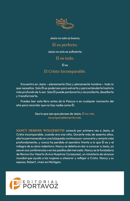 Incomparable: 50 días con Jesús, devocional