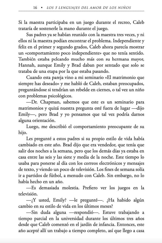Los 5 lenguajes del amor de los niños (para los padres)