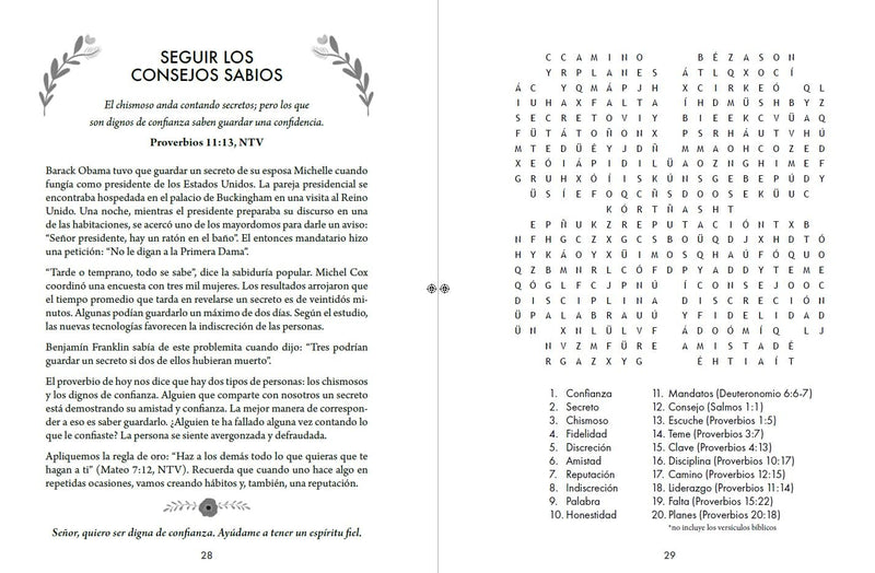 Cargue la imagen en el visor de la galería, Sopas de letras 100 devocionales para mujeres promesas de Dios: Letra Grande
