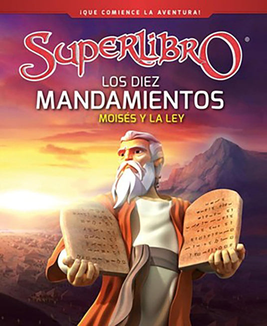Superlibro: Los diez mandamientos: Moisés y la Ley