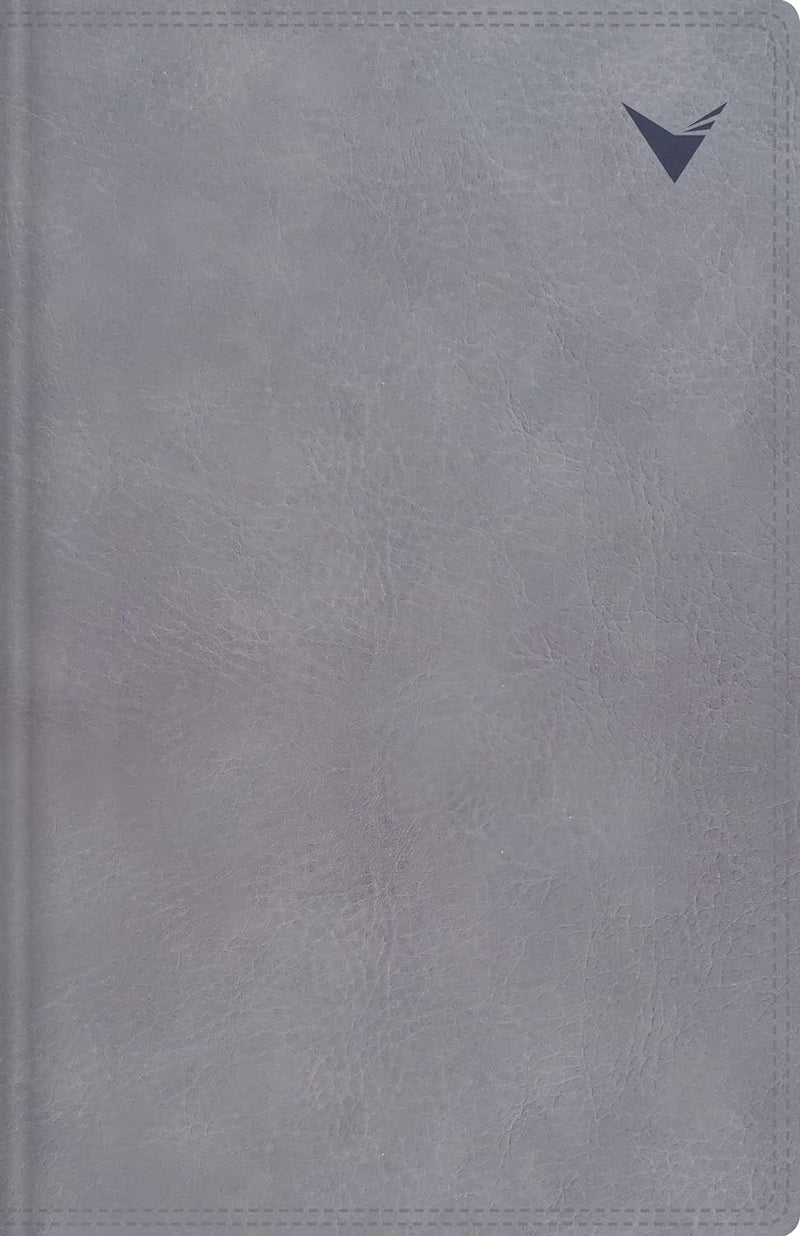 Cargue la imagen en el visor de la galería, Biblia de Estudio NBLA, Interior a dos colores, Leathersoft, Gris, Comfort Print
