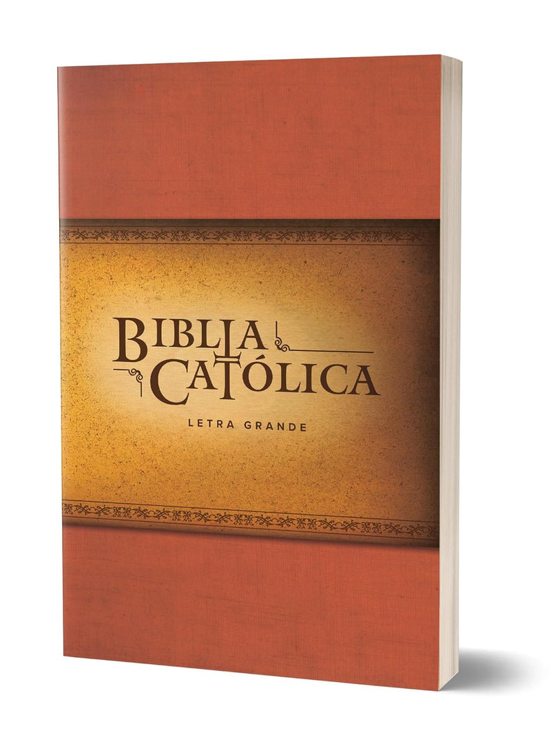 Cargue la imagen en el visor de la galería, Biblia Católica, Letra Grande, tapa rústica
