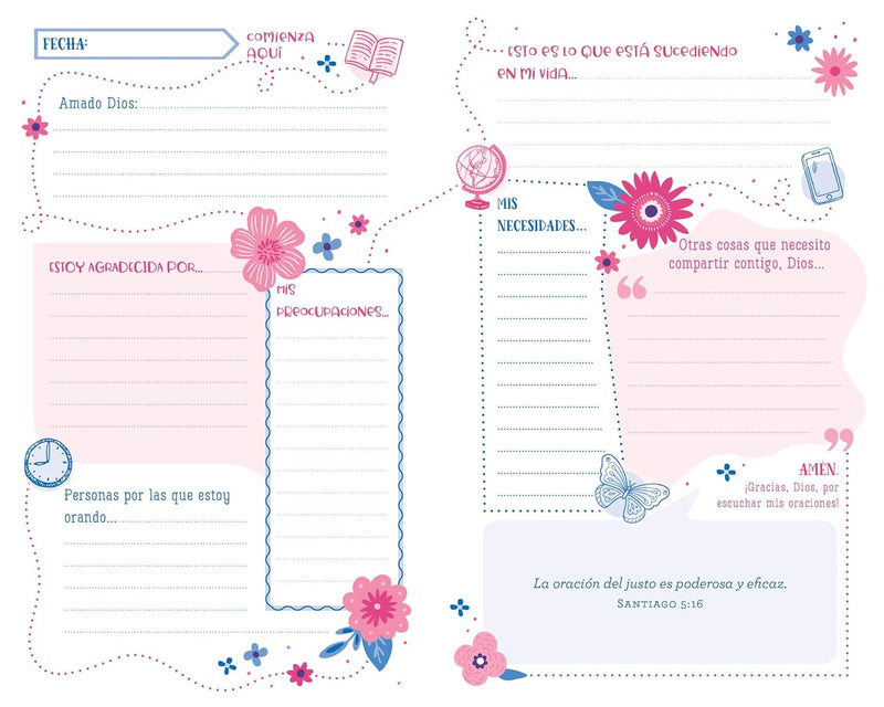 Cargue la imagen en el visor de la galería, El Mapa de Oración para las niñas: Un Diario Creativo
