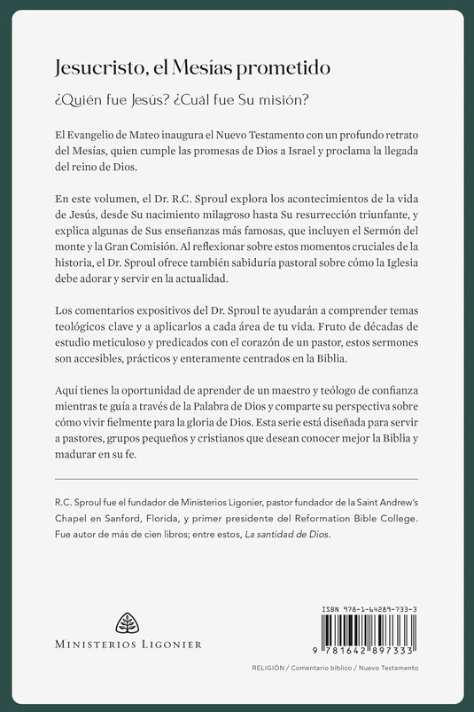 Mateo: un comentario expositivo