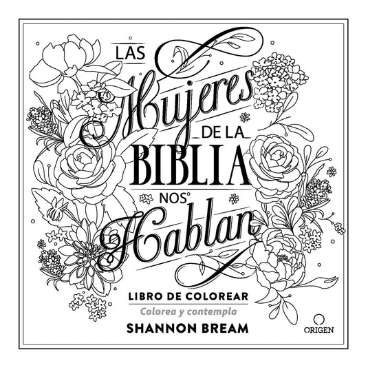Las mujeres de la Biblia nos hablan. Libro para colorear