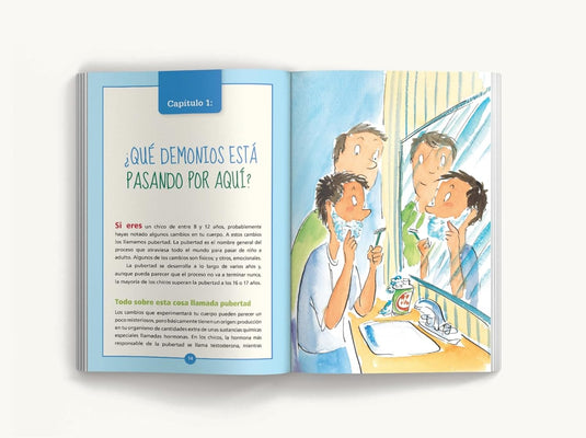 El libro de los chicos: Todo lo que necesitas saber para tener un ¡tú! sano y feliz