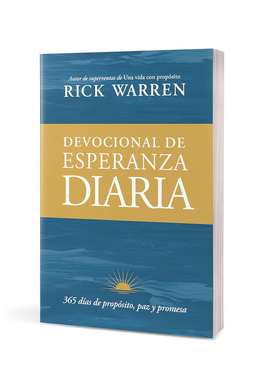 Devocional de esperanza diaria: 365 días de propósito, paz y promesa
