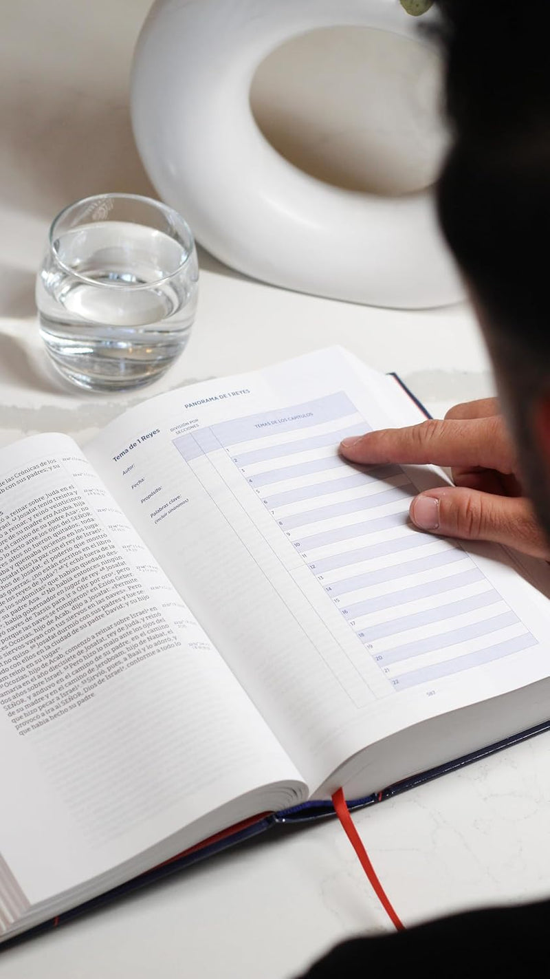 Cargue la imagen en el visor de la galería, Biblia para el estudio inductivo NBLA, Interior a dos colores, Tapa dura
