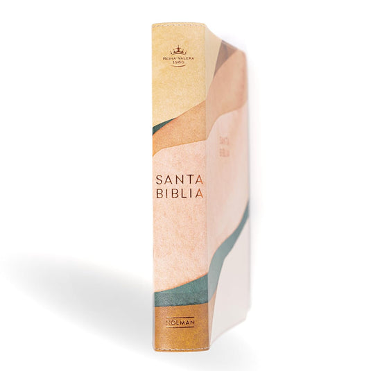 Biblia RVR 1960, Letra Grande, Tamaño Manual, edición especial, símil piel acuarela