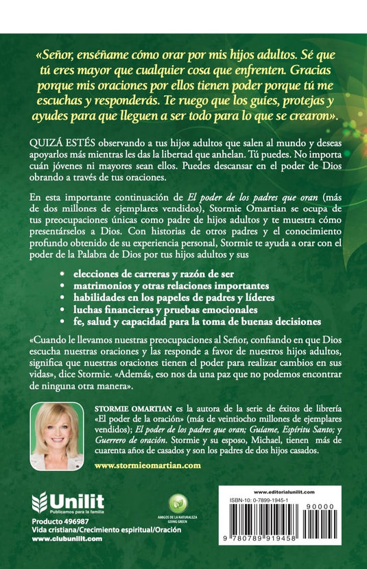 El poder de la oración por tus hijos adultos (Ed. Bolsillo)