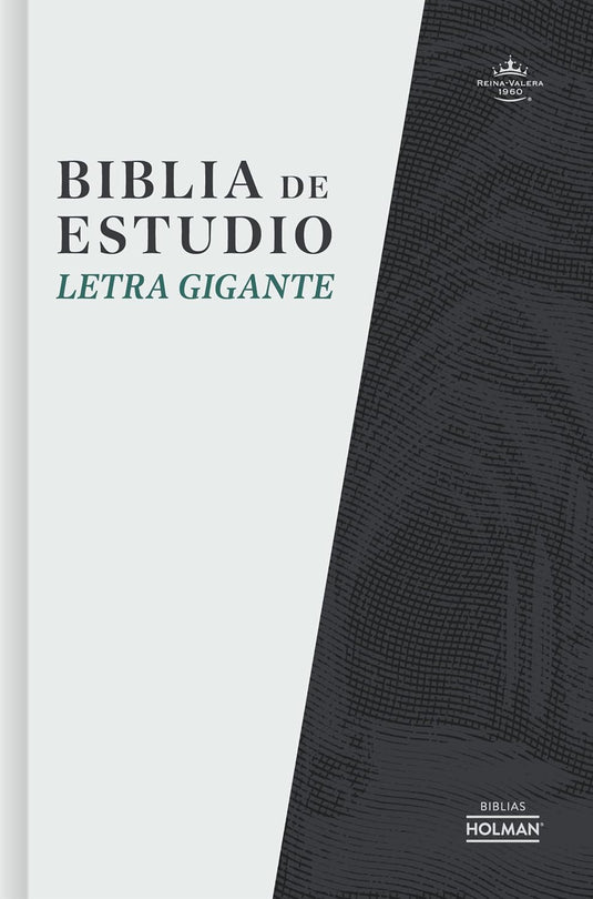 Biblia de Estudio RVR 1960, Letra Gigante, tapa dura