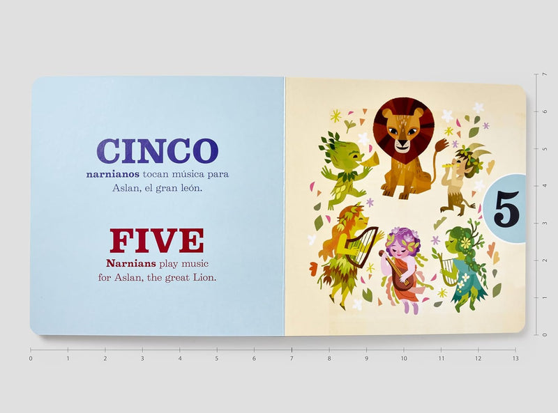 Cargue la imagen en el visor de la galería, Las crónicas de Narnia: Contemos juntos (The Chronicles of Narnia: A Counting Book) Bilingüe
