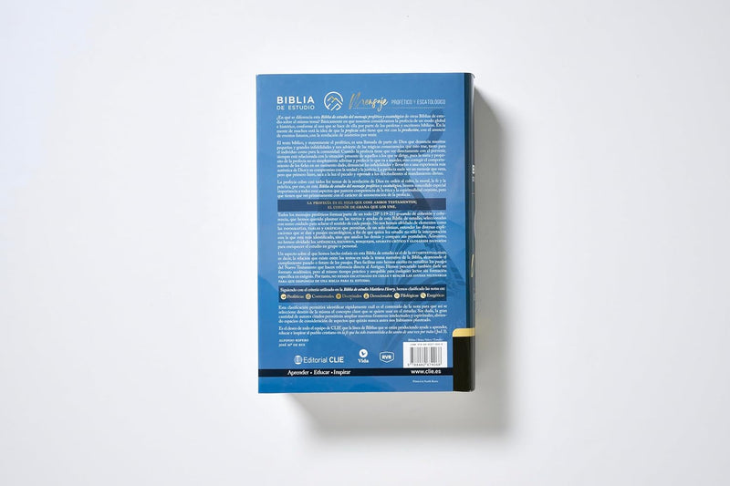 Cargue la imagen en el visor de la galería, Biblia de Estudio del Mensaje Profético y Escatológico RVR, Tapa dura
