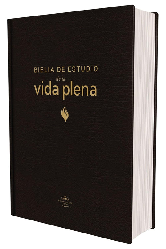 Biblia de estudio de la Vida Plena RVR 1960, Edición clásica, Tapa dura negra