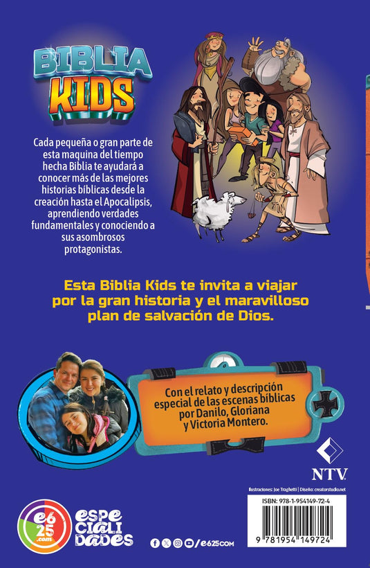 Biblia Kids NTV: Volver a la Historia, Edición lujo