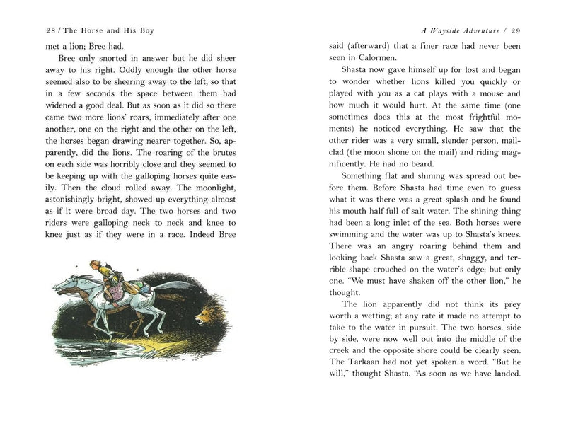 Cargue la imagen en el visor de la galería, The Horse and His Boy, The Chronicles of Narnia (The Chronicles of Narnia, Book 5, Full-Color Collector's Edition)
