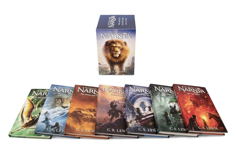 Cargue la imagen en el visor de la galería, The Chronicles of Narnia Hardcover 7-Book Box Set (inglés)
