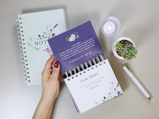 Calendario perpetuo «El poder de la mujer que ora»
