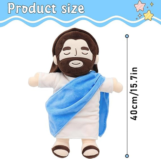 Peluche de Jesús que respira