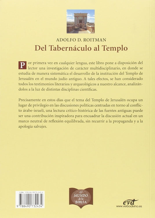 Del Tabernáculo al Templo