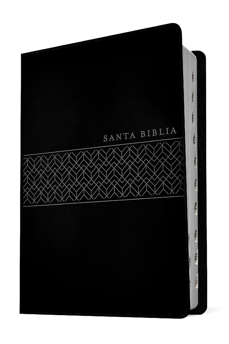 Cargue la imagen en el visor de la galería, Santa Biblia NTV, Edición manual, Letra Gigante, con Índice, imitación piel negro
