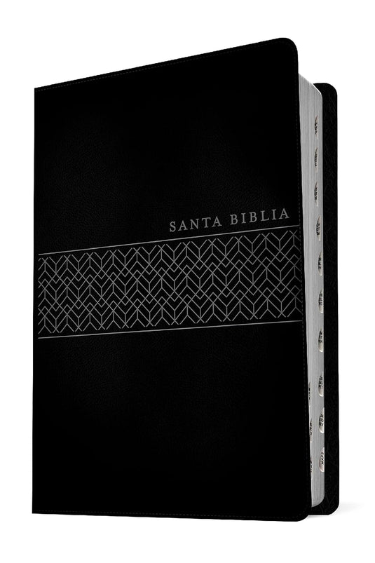 Santa Biblia NTV, Edición manual, Letra Gigante, con Índice, sentipiel negro