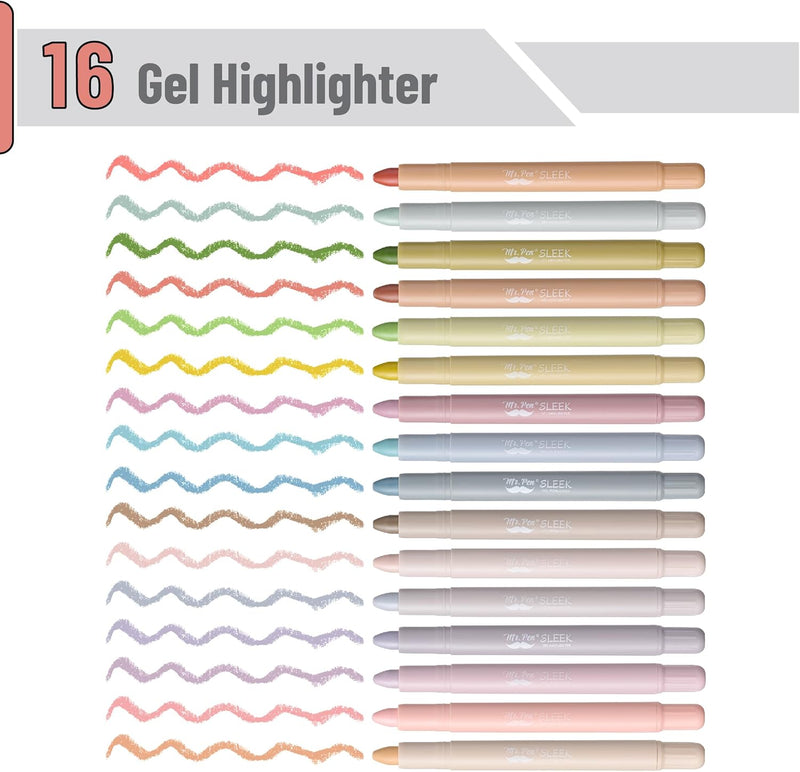 Cargue la imagen en el visor de la galería, Marcador de gel para biblia Mr. Pen- Individual (Color pastel Variado)
